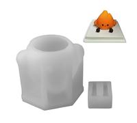 Innovative Flame Design Moose Mold Set Durable Silicone Flame Mousse Dessert Mold Creative Dessert Making Food Grade Silicone