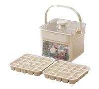 Innovative Food Grade Ice Cube Tray Made of Food Grade Plastic, Practical Ice Cube Maker for Cocktails and Daily Drinks, Daily Button Release for Tray, Party
