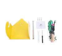 Innovative Frog Wall Mount Toilet Tissue Roll Holder, Toilet Paper Roll Holder for Bathroom, Sturdy Iron Alloy and Pine Wood Construction with Frog Decoration, Multifunctional Wall