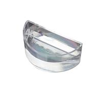 Innovative Half Circular Refractive Water Tray Clear Refraction Water Container for Engaging Physics Optics Principles Optical Physics Experiment Equipment