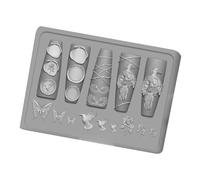 Innovative Hawks Nails Flexible Silicone for Crafting Unique Patterns Soft and Sturdy for Different Sizes Art Silicone