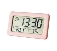 Innovative Indoor Climate Measurement Tool Featuring an Easy to Read LCD to Track Temperature & Humidity Levels (Red)