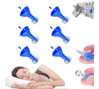 Innovative Inflatable Earplugs, Inflatable Silicone Noise-Reducing Earplugs, Ultra-Comfy Reusable EARP Lugs for Sleep, for Sleep, Deep Focus, Travel, Noise Sensitivity (3Pair)