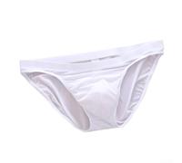 Innovative Mens See Through Briefs Designed to Provide Comfort with a Bold Look and Fit (XL White)