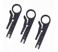 Innovative Mini Cable Stripping Tools Designed to Simplify The Process of Punching Down Wires (Black)