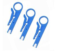 Innovative Mini Cable Stripping Tools Designed to Simplify The Process of Punching Down Wires (Blue)
