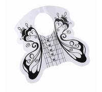 Innovative Nail Extension Adhesive Tools - Oval Shape Manicure Forms for Acrylic and UV Gel Extensions, 100pcs Set for Professional and Home Nail Art (#1) (#2) (#3) (#4) (#5) (#6)