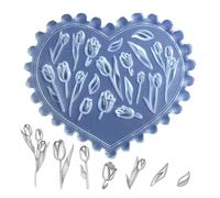 Innovative Nails Flexible Silicone Mould DIY Unique Pattern Soft and Sturdy Suitable for Party Art Shapes in Various Sizes