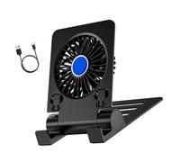 Innovative Phone Heat Dissipation Stand with USB Powered Cooling Fan Space Saving for Smartphone Tablets Accessories Quiet Cooling Pad