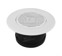 Innovative Round Air Vent with Customizable Panel for Interior Aesthetics (B)
