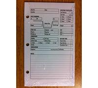 Innovative Scuba Concepts Standard Dive Log Book Refill Pages