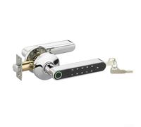 Innovative Security Solution Multi Access Electronic Door Lock Designed to Protect Your Valuables Effectively (Silver)