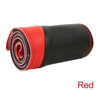 Innovative Stitched Design Effortlessly Upgrade Your Vehicle's Aesthetic with This Stylish and Practical Solution (Red)