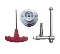 Innovative T Handle Design on This Reliable 4 Jaw Wood Lathe Chuck Ensures Secure Clamping