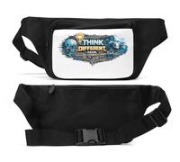 Innovative Thinking with Technology Unisex Waist Bag Black