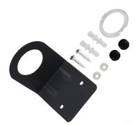 Innovative Wall Mounted Bottle Holder Perfect Solution to Keep Your Bathroom Tidy (Black)