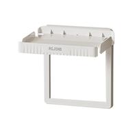 Innovative Wall Phone Charging Holder Stable Wall Mount Storage Rack Delicate Mobile Phones Charging Holder Space Saving Phone