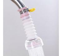 Innovative Water Filter With For 360 Degree Rotation And Expandable Design For Enhanced Functionality At The Sink(Pink)