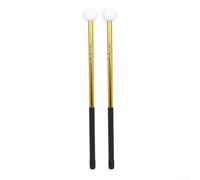 Innovative Wool Felt Construction on Professional Grade Bass Drums and Timbales Available Here (Gold)