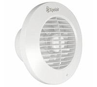 Innovative Xpelair Simply Silent DX150R Round Extractor Fan DX150HTR Humidistat Timer (Maxidia Approved) [1]