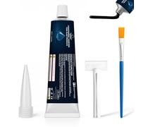 INNOVAYOU 100ml Black Conformal Coating for Electronics Silicone Adhesive Sealant, Waterproof Strong Fluidity Transparent Insulating Sealant, for Circuit Boards LED Lamps Appliance Control Boards