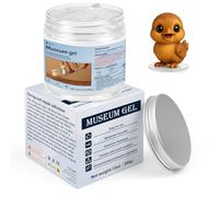 INNOVAYOU 340g Clear Museum Gel, Museum Putty Clear Removable for Collections, Easy to Use, Reusable Transparent Wax for Antiques, Glass, Ceramic, Art Crafts
