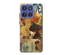 Innovedesire Alphonse Mucha Bieres De La Muse Case Cover For Motorola Moto G Stylus 5G (2025), Edge 60 Stylus