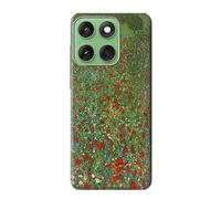 Innovedesire Gustav Klimt Poppy Field Case Cover For Motorola Edge 60