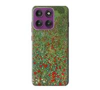 Innovedesire Gustav Klimt Poppy Field Case Cover For Motorola Edge 60 Pro