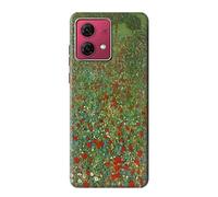 Innovedesire Gustav Klimt Poppy Field Case Cover For Motorola Moto G84