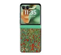 Innovedesire Gustav Klimt Poppy Field Case Cover For Motorola Razr 60, Razr 2025