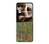 Innovedesire Gustav Klimt Poppy Field Case Cover For Motorola Razr 60 Ultra, Razr Ultra 2025