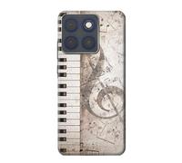Innovedesire Music Note Case Cover For Motorola Edge 70