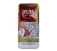 Innovedesire Tarot Card The Empress PU Leather Flip Case Cover For Motorola Razr 60 Ultra, Razr Ultra 2025