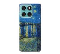 Innovedesire Vincent Vangogh Starry Night Over the Rhone Case Cover For Motorola Edge 60 Fusion