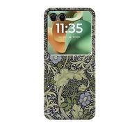Innovedesire William Morris PU Leather Flip Case Cover For Motorola Razr 60, Razr 2025
