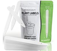Innoveem Plant Labels for Outdoor Plants, 80 Plastic Seed & Garden Markers