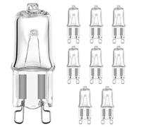 Innovess 10Pcs G9 Halogen Bulbs 25W, 230V Dimmable Warm White G9 Bulbs with 300℃ Heat Tolerance - Replacement for Oven, Lava Lamp, Desk & Floor Lamps, Wall Sconces & Landscape Lights