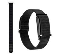 Innovess Nylon Loop Compatible with Hume Band，Adjustable Wrist Band Breathable Fitness Tracker Strap for Sleep Monitoring Workout Training Daily Wear Black Lightweight Sport Wristband Comfortable Fit