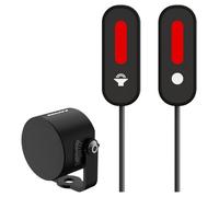 Innovv Third Eye Motorcycle Radar & Blind Spot System (Mirror Version)- Revolutionary Radar System For All Motorbikes - Detect Hazards Each Side & Rear - Compact Safety System