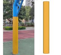 Innovz 60" Basketball Pole Padding Outdoor, 3" 4" 5" 7" Round Garage Pole Padding, Weather-Resistant Waterproof Poles Pad for Player Protection & Safety(Yellow,4.5"(11cm) pole)