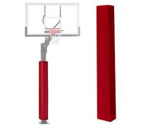 Innovz All-weather Basketball Pole Padding Outdoor, Wrap Around Foam Pole Pad, Universal Protective Pad for Mma/Martial Arts/Boxing Style Workout Pole(Red,4"x4"(10x10cm) pole)