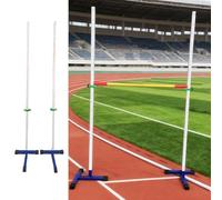 Innovz Competition Training High Jump Stands for School, 50-200 cm Adjustable Athletics Track and Field High Jump Standards Tool, Crossbar Not Included