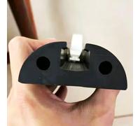 Innovz Flexible Boat Rub Rail Kit 10/20/30/40/50/60/80 FT, Replacement Marine Rubber Bumper Strip, Dock & Hull Edge Protection for Boats, Yachts, Sailboats(4m (13.1 ft))