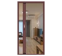 Innovz Magnetic Screen Doors Polyester Curtain, Internal Concertina Folding Door with Self-adhesive Backing, Patio Window Door Screens Prevent(65x80in(165.1x203cm))