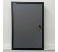 Innovz Metal Access Panel Door with Lock, 16 X 16 16 X 24 20 X 20 24 X 24 Inch Access Door Concealed Hatch, Wall Inspection Door for Water Meter Wiring(Dark Gray,20x32in(500x800mm))