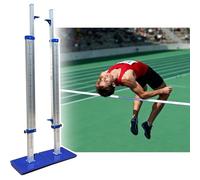 Innovz Professional Training High Jump Stand, Track and Field High Jump Standard Measures From 1' to 7.5', Athletics Competition Jump Height Tester, Pair