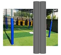 Innovz Round Pole Padding 2 Pack 6 Ft, Waterproof Basketball Pole Pad Wrap Outdoor, Foam Pole Protector Padding for Basement, Garage, Basketball Goal(Gray,5.5"(14cm) pole)