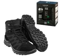 Innox Pro GTX Mid TF Black Women's Boots + Care Set Lowa for footwear cleaning - set