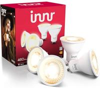 Innr Zigbee GU10 Smart Bulb, Works with Hue* and Alexa (Bridge Required), Warm White, GU10 LED Spot, Dimmable, 460 Lumen, 4-Pack